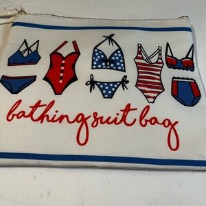 Wet Bikini Bag Wristlet Plastic Lined Bathing Suit Beach Sack Multicolor